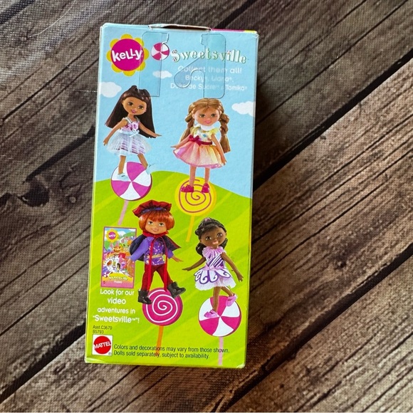 🍬 Vintage Barbie Kelly Sweetsville Doll with Orange and Pink Dress - Picture 4 of 6